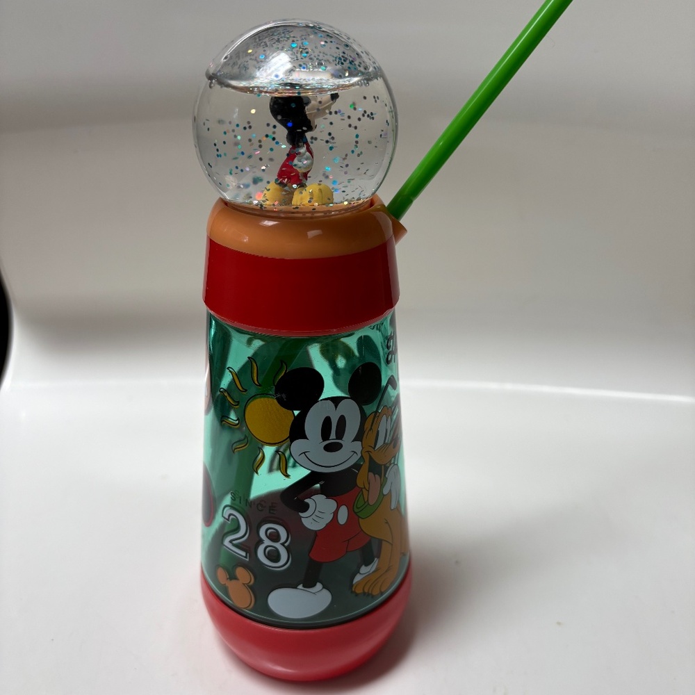 Disney Mickey Mouse Spin Snow globe Tumbler Cup
